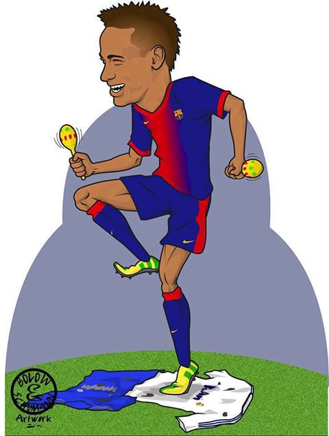 Cartoon: Neymar - FC Barcelona news