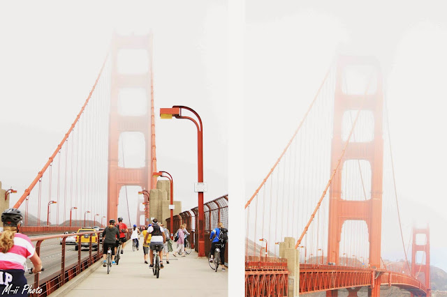 M-ii Photo : 10 choses à faire à San Francisco / 1. Marcher sur le Golden Gate Bridge
