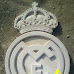 Ornamen batu alam Logo Real Madrid