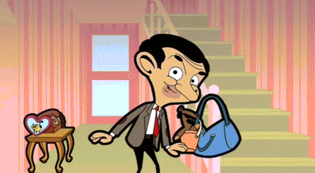 Free Famous Cartoon Pictures: Mr Bean Animated GIF Cartoons - Mr Bean ...