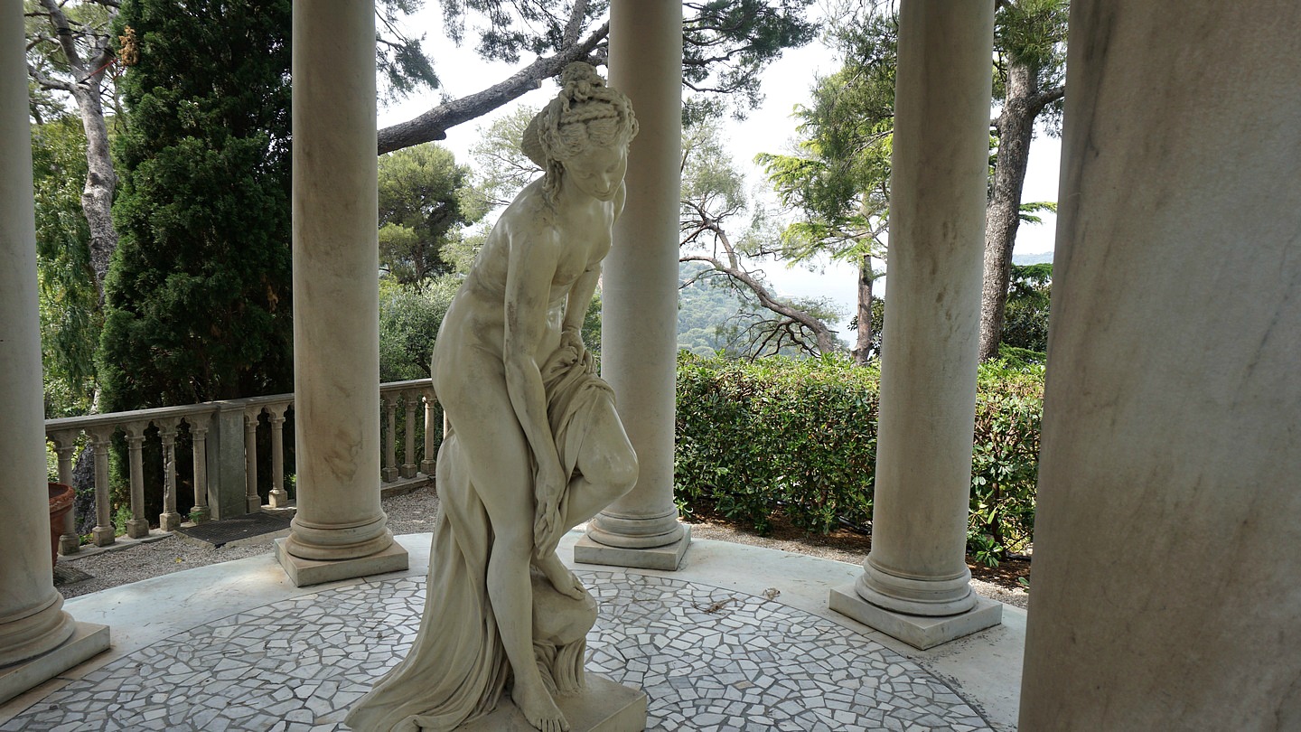 In the Gardens of Villa Ephrussi Rothschild