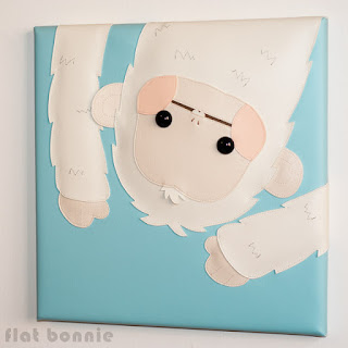 FlatBonnie-Year-Of-The-Monkey-Giant-Robot-Arctic-wall-art