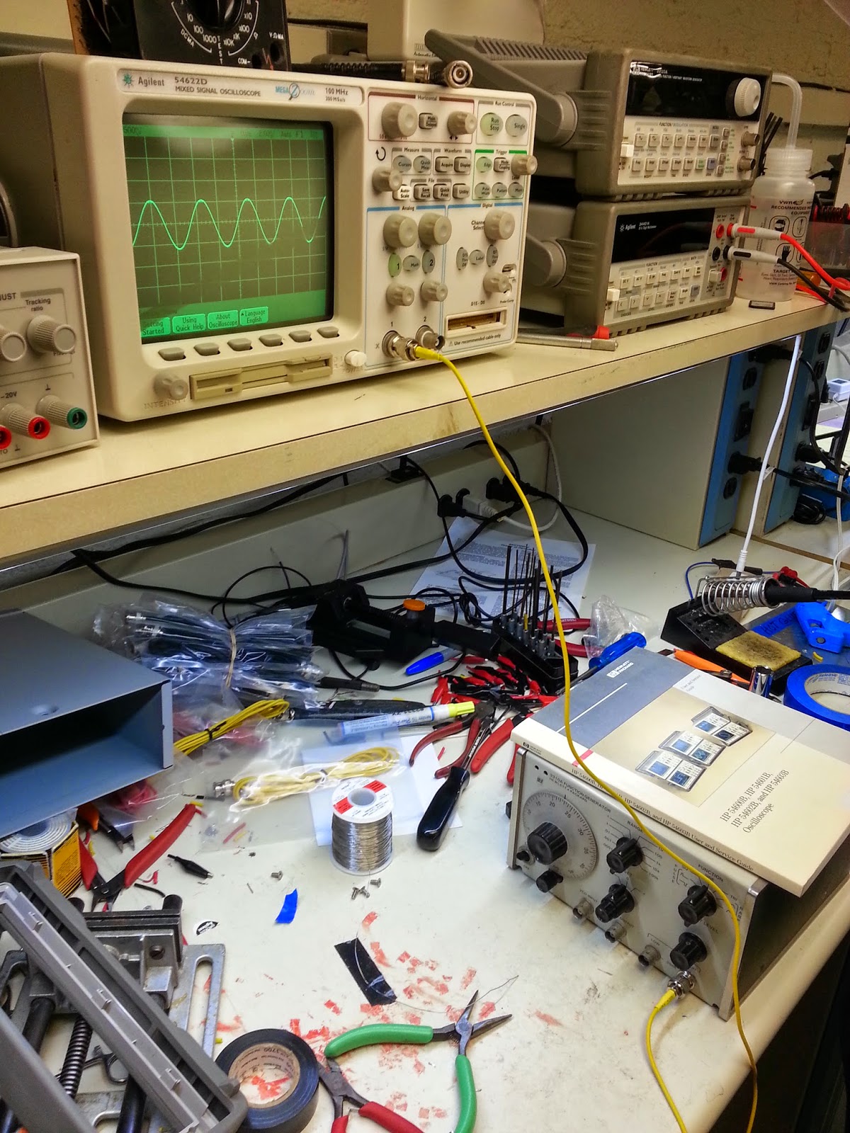 There is no "I" in Steve Repairing HP 3310A Function Generator