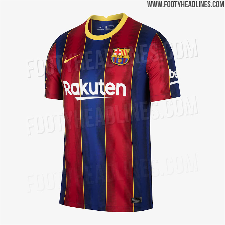 FC Barcelona 20-21 Home, Away, Third & Fourth Kits Leaked ...