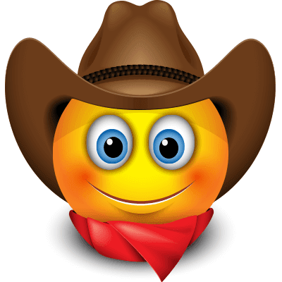 Cowboy smiley