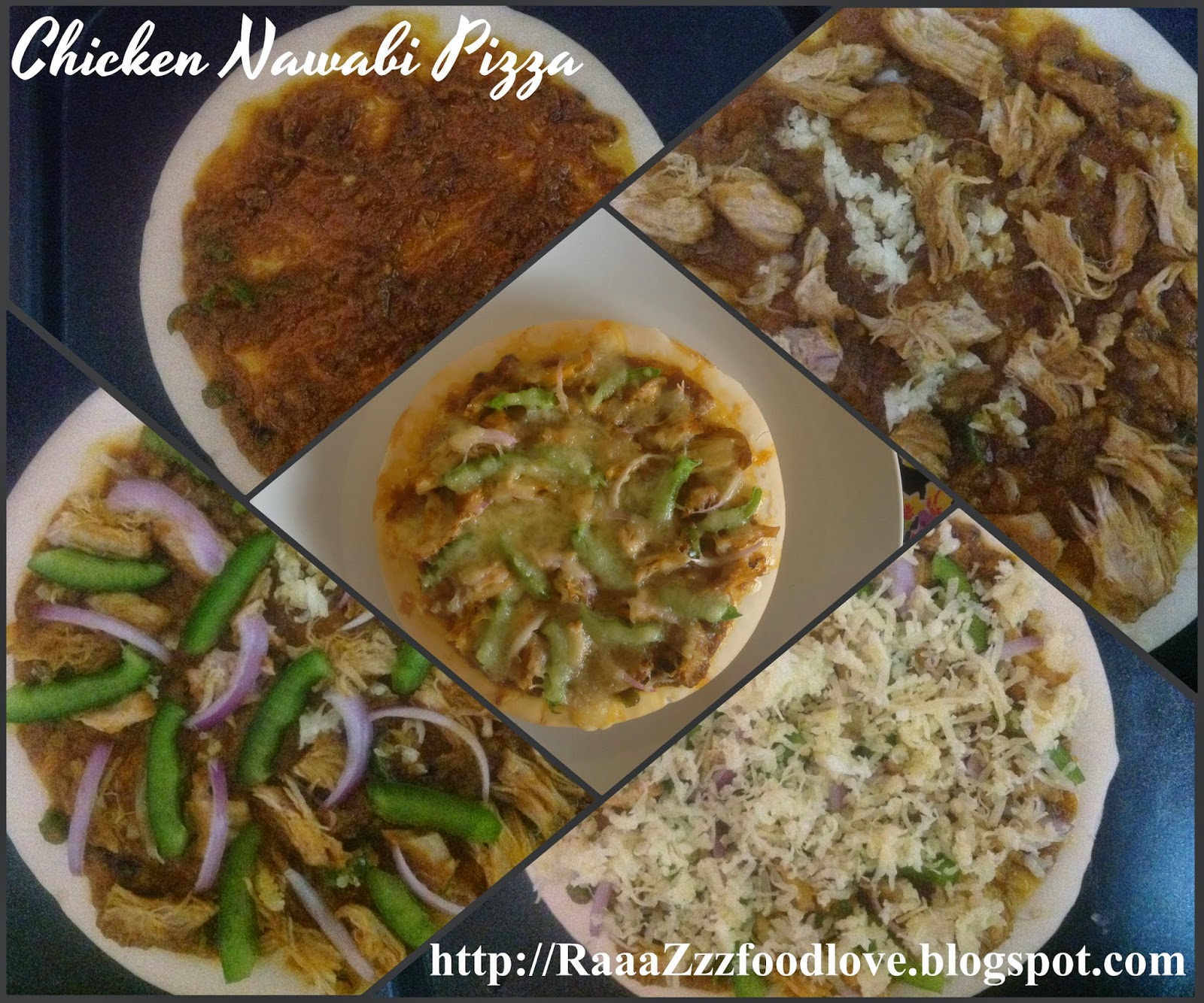 The Recipes of India: Chicken Nawabi Pizza