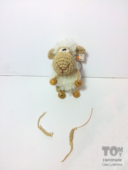 Crochet lamb