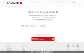 DriveMeca instalando AnyDesk en Linux