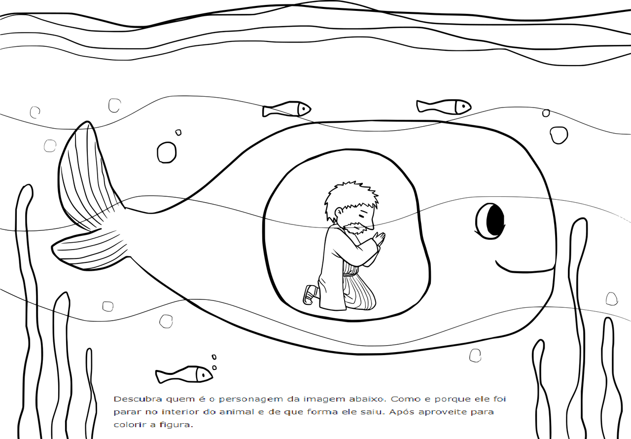 tag desenhos bíblicos para colorir e imprimir jonas