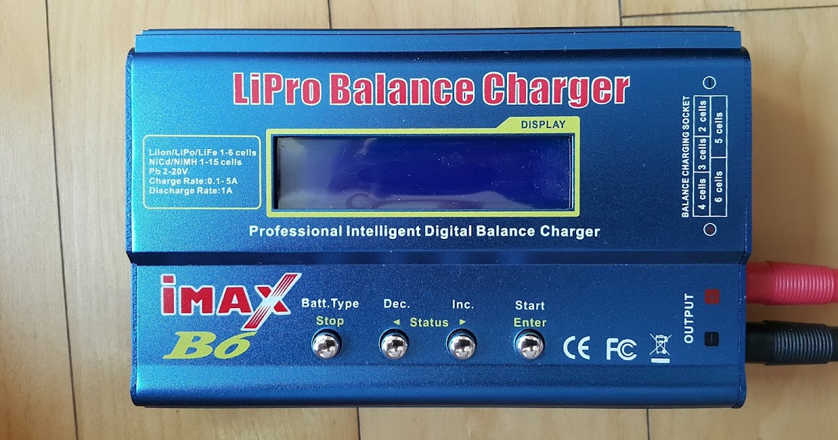정답 리튬폴리머 배터리 iMAX B6 충전기 오류 경고메세지.