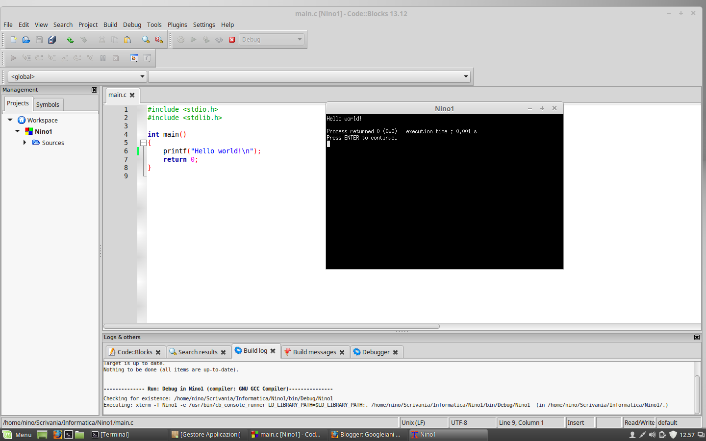 Code blocks fruit. GNU Compiler collection Интерфейс. GNU GCC. Cpp using namespace. CODELITE.