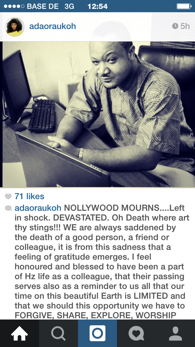 640px x 1136px - Stella Dimoko Korkus.com: Muna Obiekwe Mourned By Colleagues On Their  Social Media Handles...
