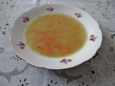 Zupa z kaszy jaglanej