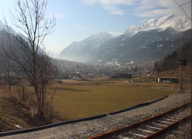Viaje a los Alpes en el Bernina Express