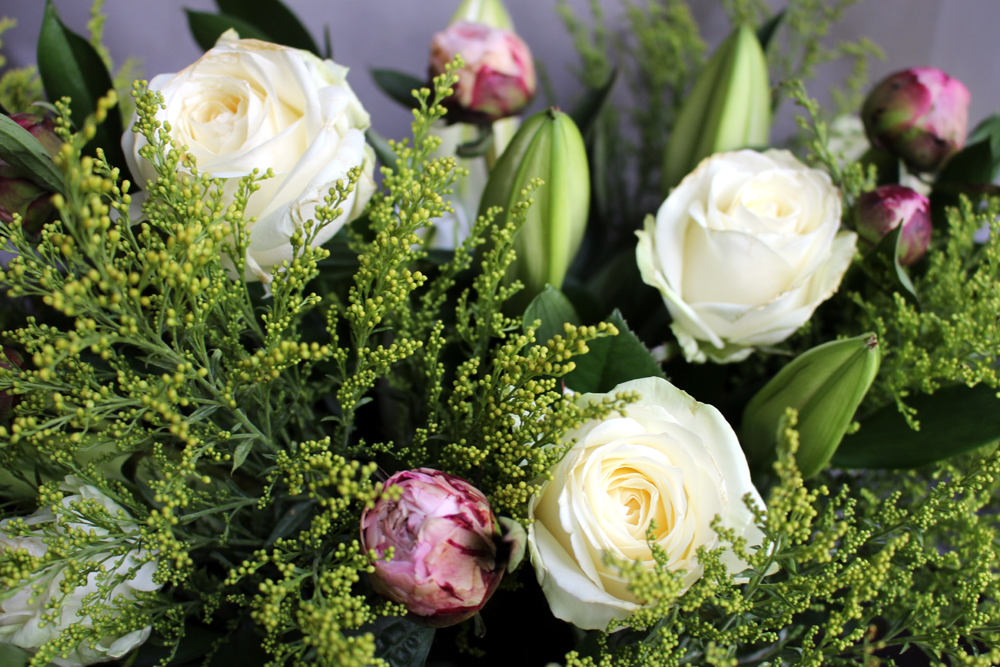 Peony, Rose & Lily Bouquet | Debenhams Flowers | lifestyle blog