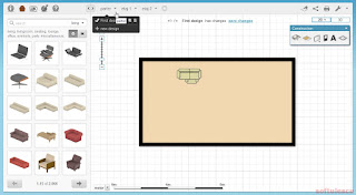 Proiectează-ţi casa online - Floorplanner - adaugare obiecte