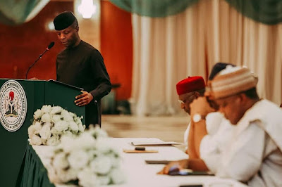 vm Despite agitations being witnessed in parts of the country, Nigeria must not break- Osinbajo, Governors vow