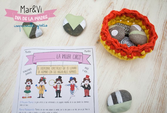 Lámina para imprimir gratis para el día de la madre