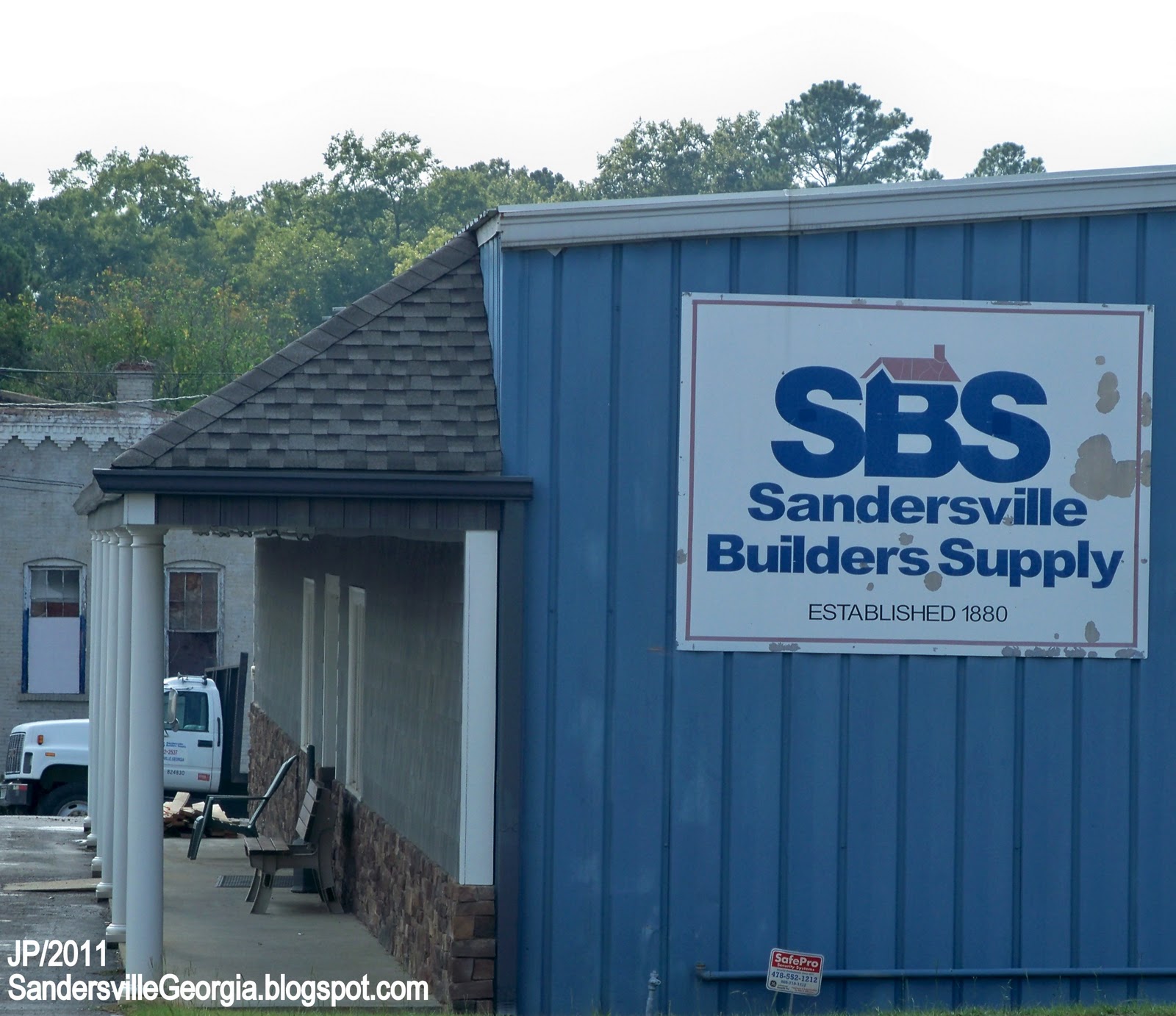 SANDERSVILLE Tennille Washington Bank Store Church Dr.Hospital