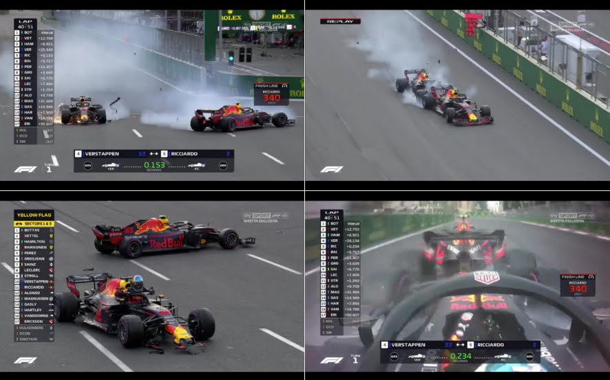 Hamilton vince nella lotteria di Baku davanti a Raikkonen Sainz e Vettel | Motori Formula 1