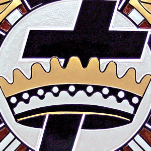 Knight Templar Auto Emblem AE-35, LA Fraternal Supply Company | Masonic Supplies Store | Masonic Aprons - Foto 5