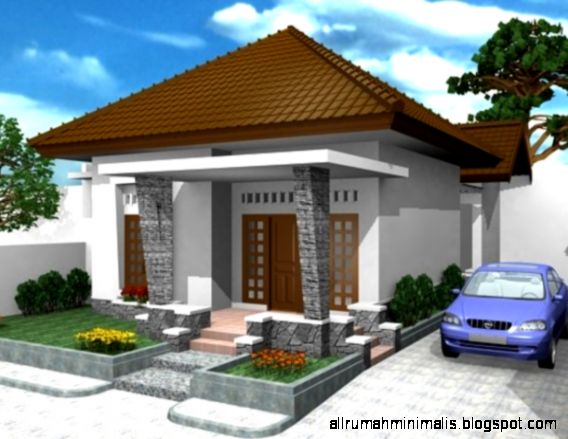 14+ Desain Denah Rumah Minimalis Modern 1 Lantai Gambar Minimalis