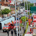 Ônibus tomba em avenida e deixa 30 feridos em Fortaleza; passageiros tiveram fraturas expostas, dizem socorristas