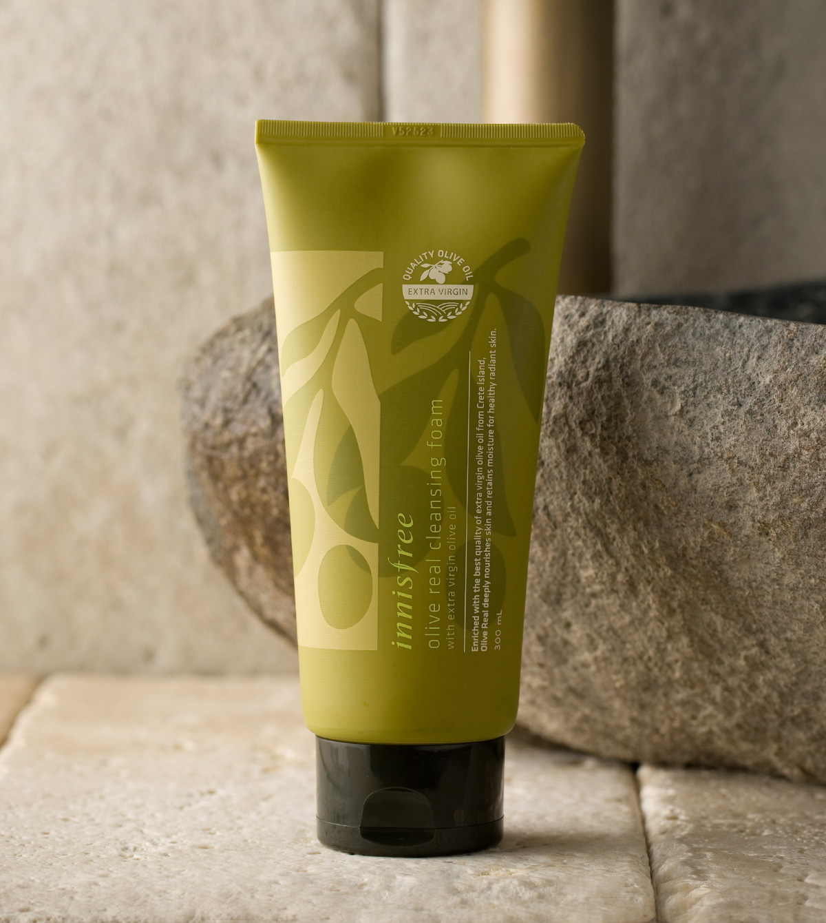 olive real cleansing foam