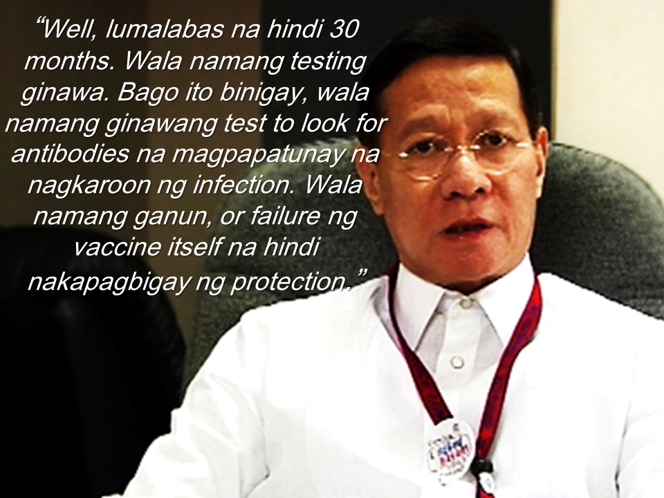 After the expose of the controversy on the questionable effect of Dengvaxia, victims started to surface attesting to the adverse effect of the vaccine and some children has actually died. In October last year, a Grade 5 student in Mariveles, Bataan, died of severe dengue, months after receiving a shot of Dengvaxia.  Read: More than 700 Filipino children at risk after receiving anti-dengue vaccine.  Christine Mae de Guzman, who had no previous history of dengue, developed severe headache and fever on October 11, was rushed to the Bataan General Hospital on October 14, and died on October 15. She received the first Dengvaxia shot in April.  The Sisiman Elementary School student's death certificate stated that she died due to disseminated intravascular coagulopathy and severe dengue.  De Guzman's parents, Marivic and Nelson, who believe her condition was caused by the vaccine, are hoping for justice, especially after Sanofi Pasteur, Dengvaxia's manufacturer, admitted that the vaccine may aggravate the disease in people who have not been afflicted previously by dengue.  "Sana po magkaroon ng hustisya sa pagkamatay ng anak ko," Marivic said. "'Di naman po kasi masakitin 'yung anak ko. First time po niyang magkasakit ng ganun tapos dire-diretso po."  The report said Marivic and Nelson signed a parental consent form before their daughter was given the anti-dengue vaccination.  The Volunteers Against Crime and Corruption (VACC) will present De Guzman's death in the class action lawsuit it hopes to file against those involved on the controversial P3.5-billion dengue vaccination program of the Department of Health (DOH).  Prior to De Guzman's case, the death of an 11-year-old student who supposedly died after receiving the anti-dengue vaccine was brought up in a Senate blue ribbon committee investigation on the program in 2016.  Meanwhile, student Amy Tamayo from Tarlac reportedly contracted dengue despite receiving her third dose of Dengvaxia last August.{INSERT 2-3 PARAGRAPHS OR 3 IMAGES HERE} Sponsored Links {INSERT 2-3 PARAGRAPHS HERE}    "Sa DOH naman po, sana naman po sa nangyari sa apo ko, naging leksyon na dapat po hindi basta-basta gumagawa ng mga ganito siguro," Amalia, Amy's grandmother, said.  The consent form shown by Amalia Tamayo only informed the parent of the free vaccination and none of the possible side effects of the dengue vaccine.  Health Secretary Francisco Duque III said this case puts to question the efficacy of Dengvaxia, which promised to give protection against dengue in the first 30 months.  "Well, lumalabas na hindi 30 months. Wala namang testing ginawa. Bago ito binigay, wala namang ginawang test to look for antibodies na magpapatunay na nagkaroon ng infection. Wala namang ganun, or failure ng vaccine itself na hindi nakapagbigay ng protection," he said.  The DOH, which suspended the vaccination program, has started monitoring all students in Bataan and other regions who were given Dengvaxia. Source: GMA News    Advertisement Read More:          ©2017 THOUGHTSKOTO