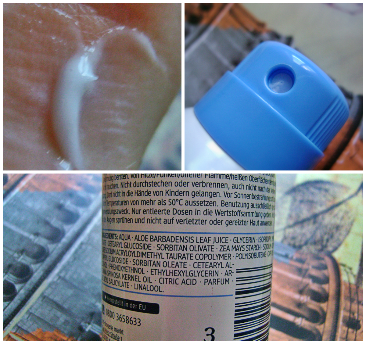 Blog for beauty and relax Balea SprayOn Body Lotion / Aqua Spray