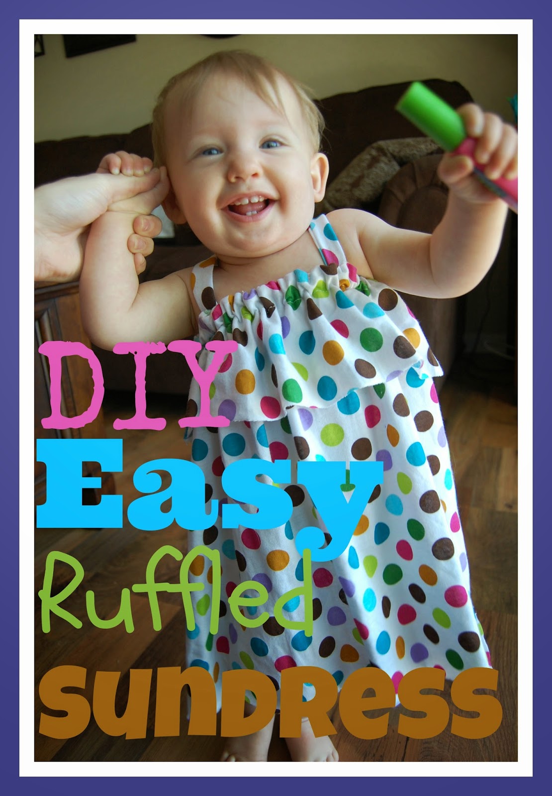 Diy Easy Ruffled Sundress