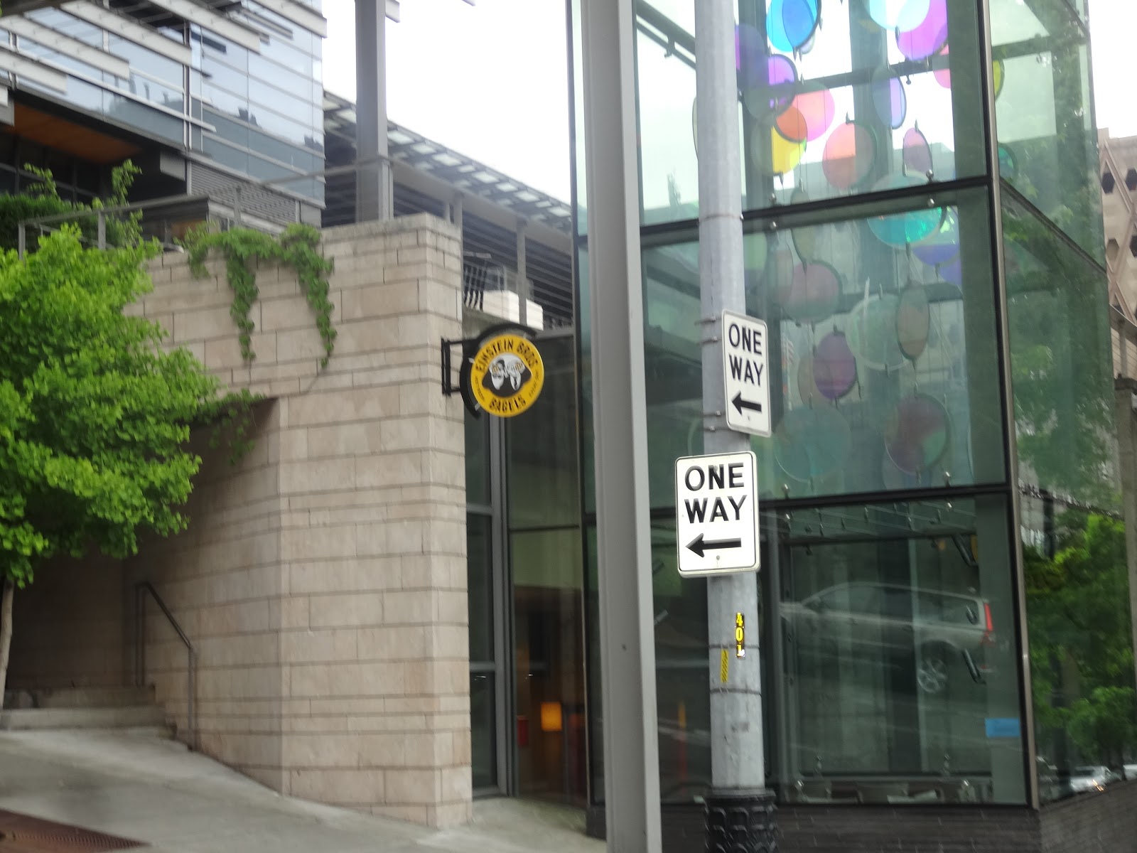 Miquelli's Amerikablog Restaurant Einstein Bros Bagels Seattle