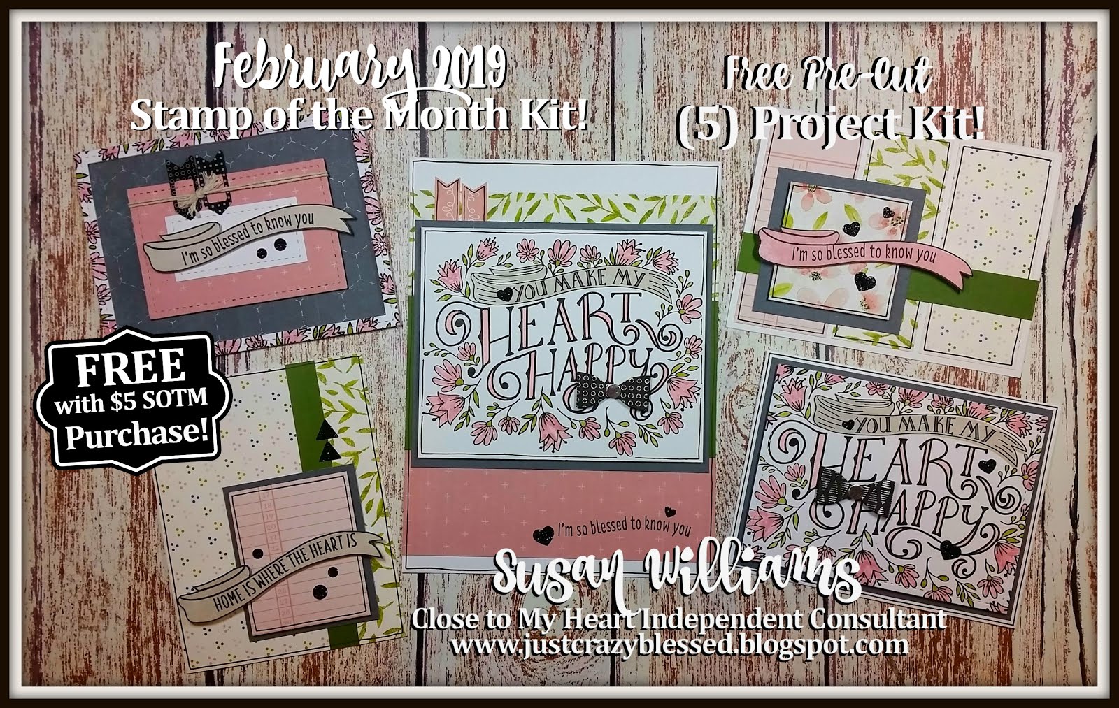 February 2019 Stamp of the Month Workshop!