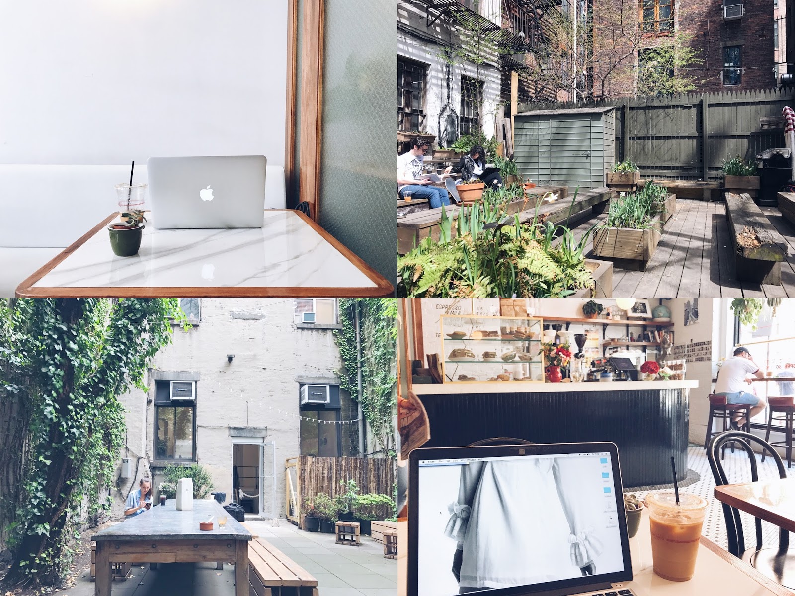 Work + wifi + coffee spots in NYC