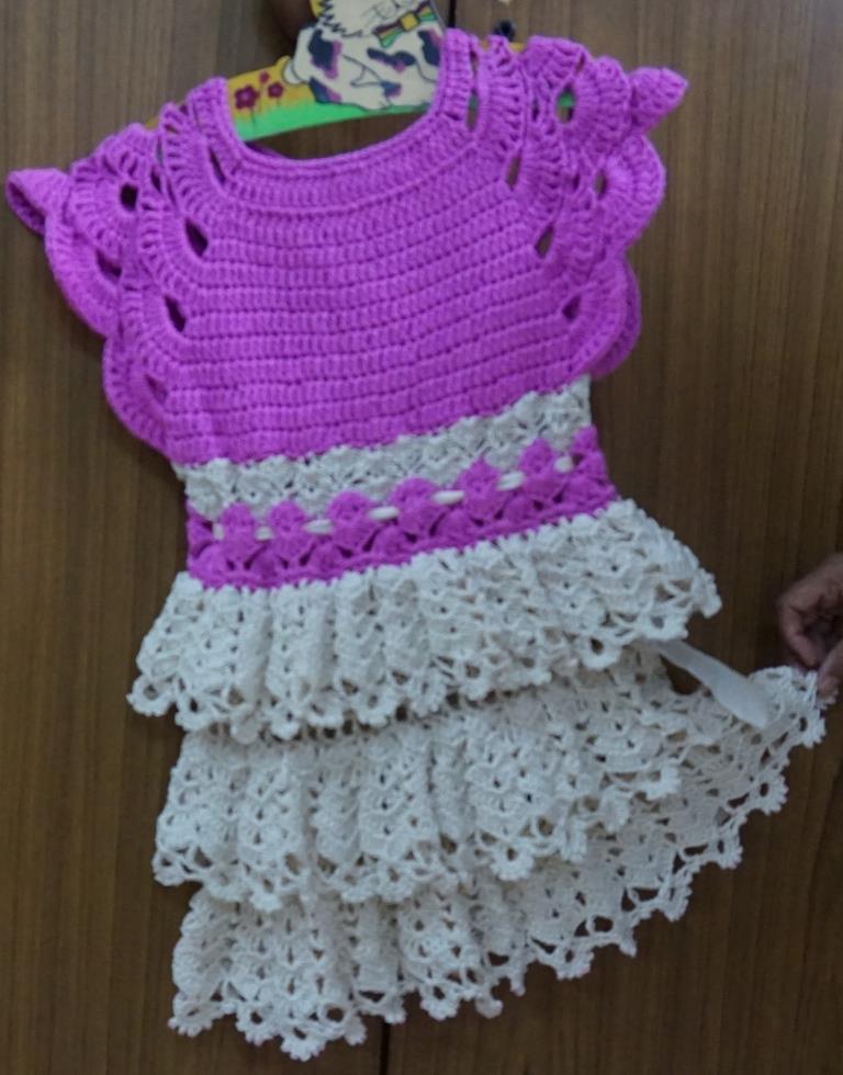 Sweet Nothings Crochet: CHANDRA’S FRILLED DRESS