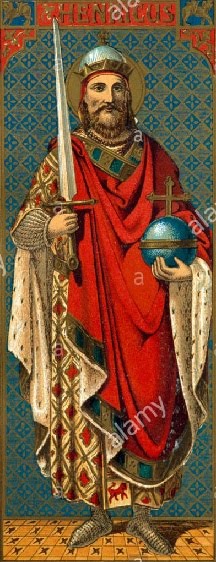 San ENRIQUE II Emperador del Sacro Imperio Romano Germánico (973-†1024) Fiesta 12 de Julio