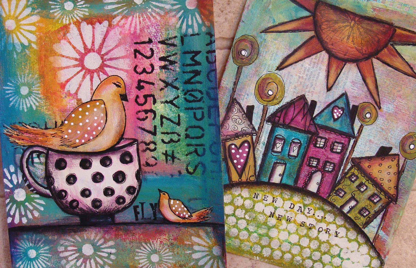 My Art Journal: These Are My 'Journal Pages'