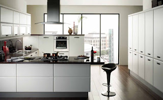 kitchen cabinets modern white