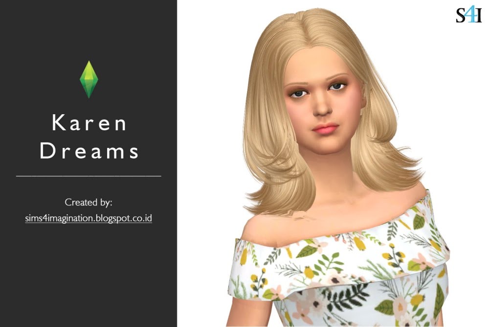 My SIms 4 CAS Karen Dreams Imagination Sims 4 CAS