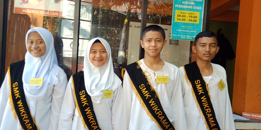 Kegiatan CBT Humas di SMK Wikrama Bogor