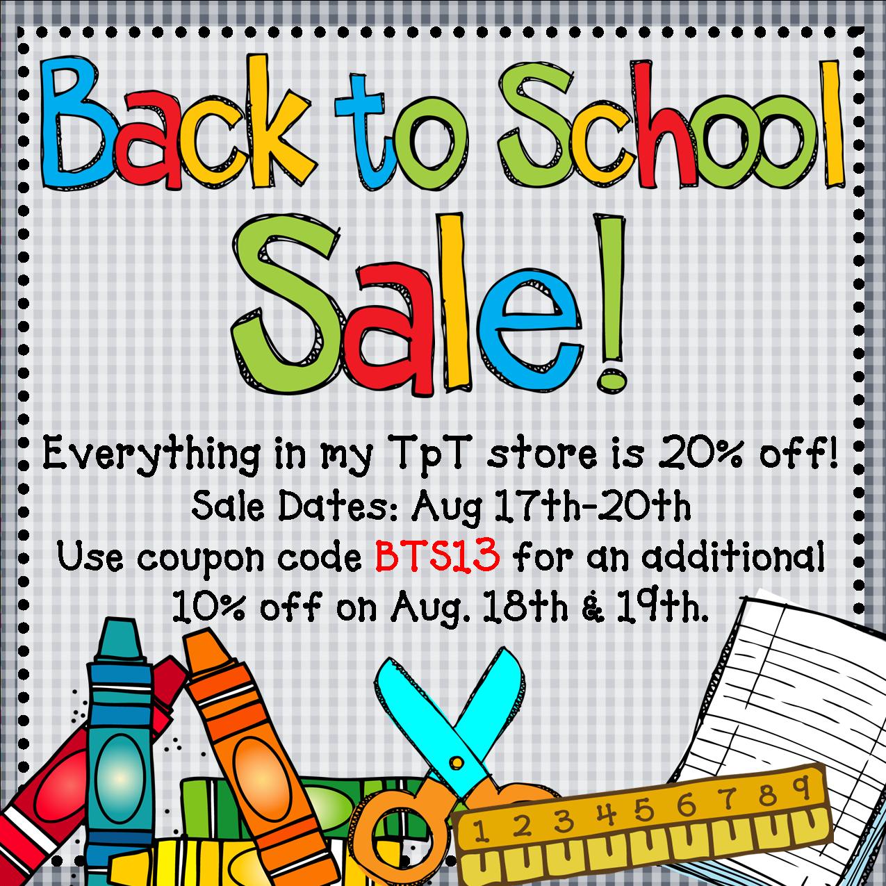 Teaching, Learning, & Loving Back to School Sale!!!