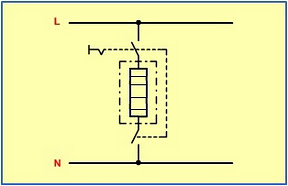 Electrical circuit drawings double pole switch
