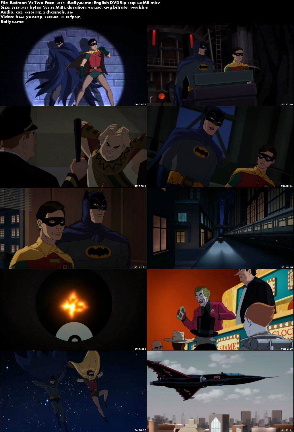 Batman Vs Two Face 2017 DVDRip 500MB Full English Movie Download 720p Batman Vs Two Face 2017 DVDRip 500MB Full English Movie Download 720p