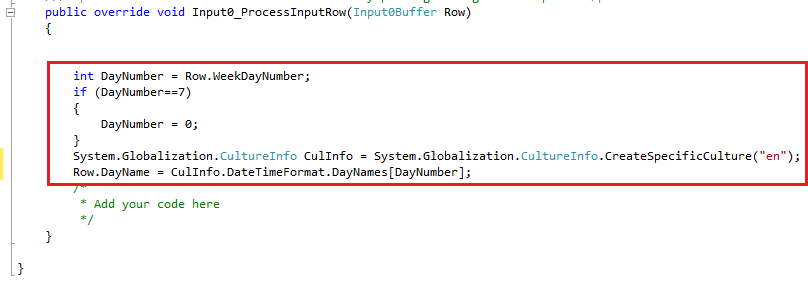 Welcome To TechBrothersIT: SSIS - How To Get Day Name from Week Day ...