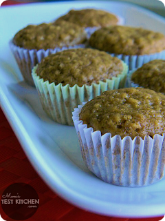 Apple Butter Oatmeal Muffins | www.momstestkitchen.com