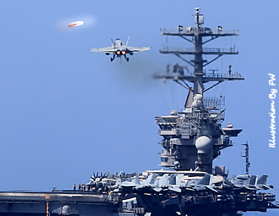 U.S. Navy Carrier Strike Force-11 Encounters Unknowns