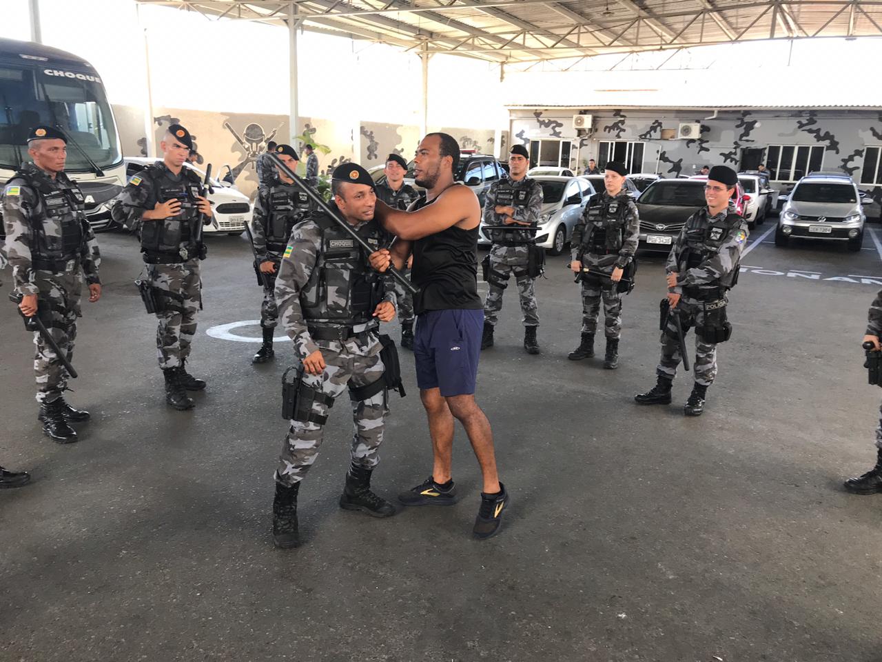 BATALHÃO DE CHOQUE - PMSE: BATALHÃO DE CHOQUE REALIZA INSTRUÇÕES PARA ...