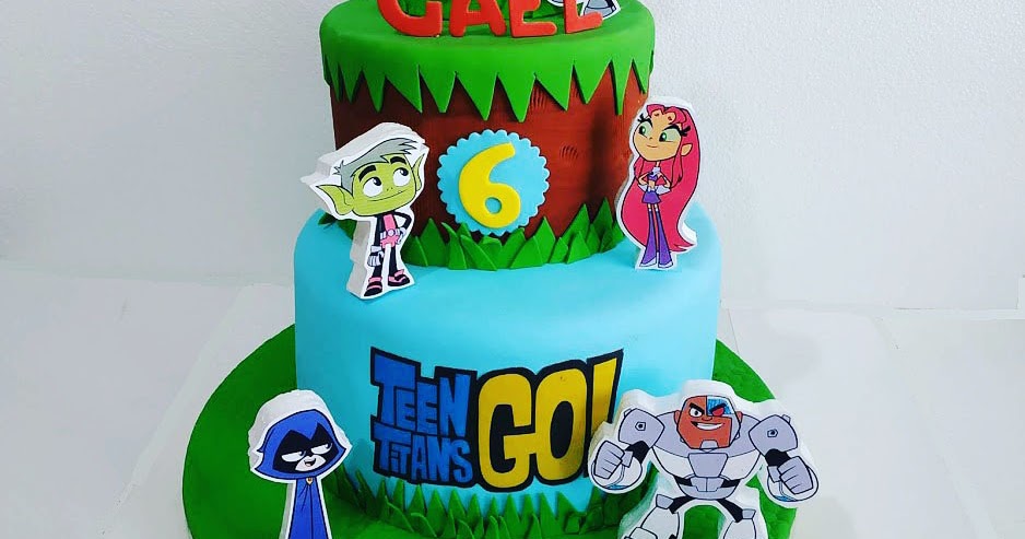 Torta Teen Titans Go | Pastelería JimJho