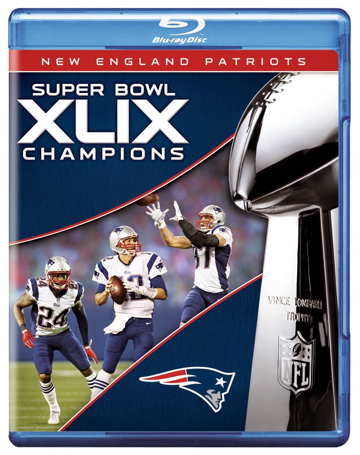 NFL Super Bowl Champions XLIX: New England Patriots [Blu-ray]