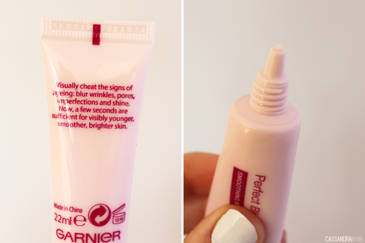 GARNIER // Perfect Blur 5 Sec Smoothing Base Perfector | Review - CassandraMyee